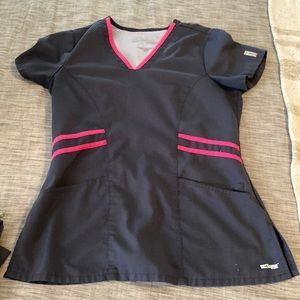 Greys Anatomy Scrub Top and petite Pants.